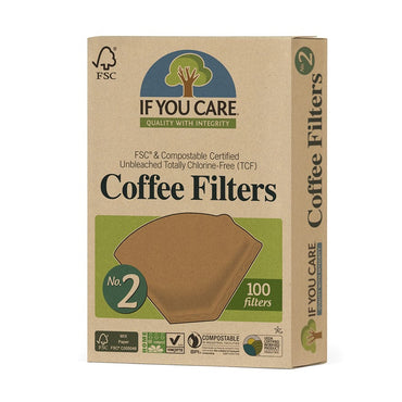 If You Care Coffee Filters Compostable No. 2 100 filters